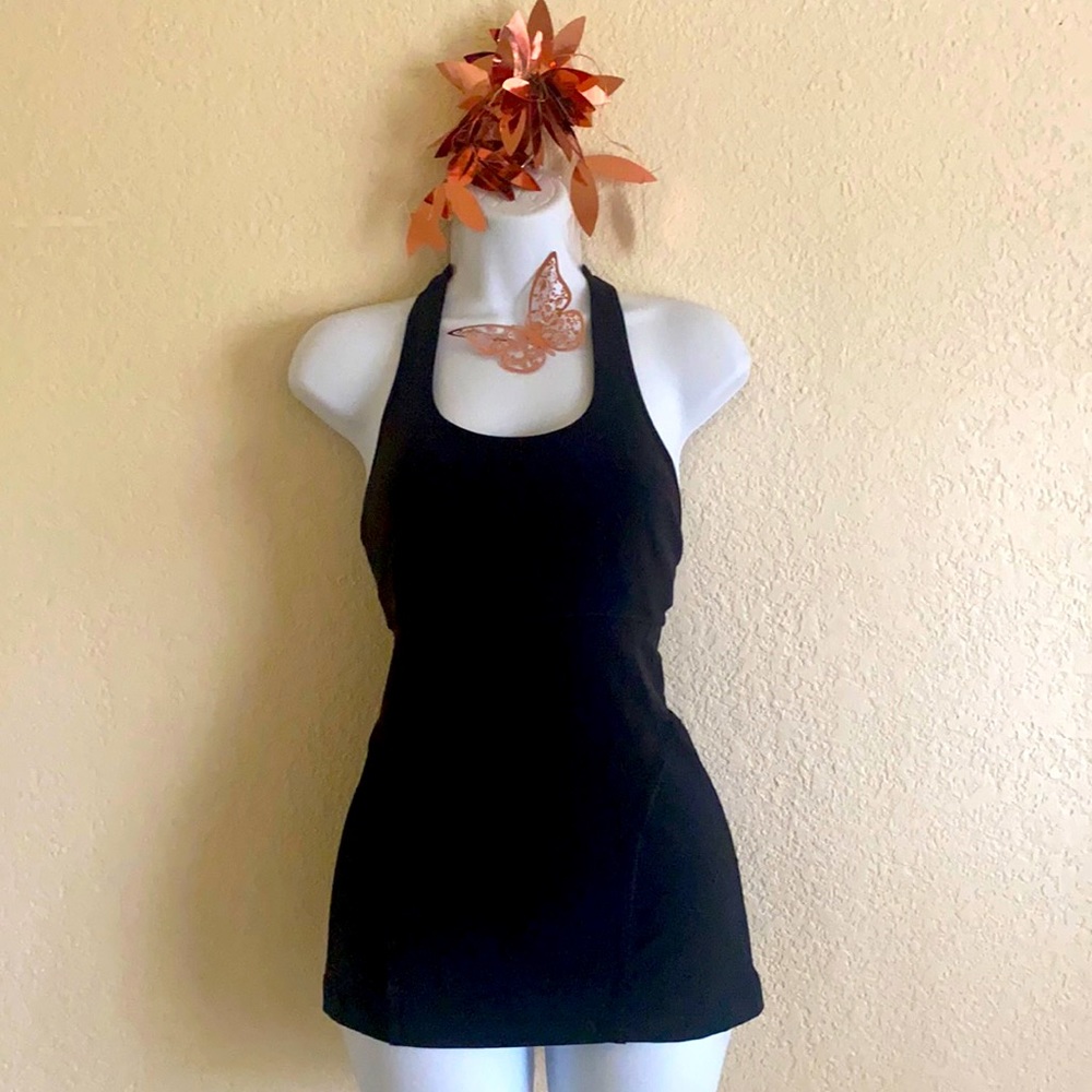 Lululemon Black Racerback Tank Top